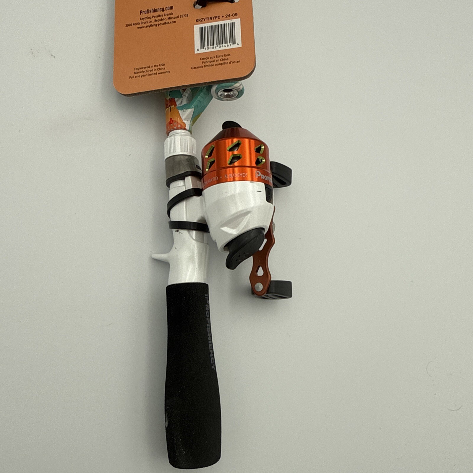 ProFISHiency Tiny But Mighty Tangle Free Travel Spincast KRAZY Pocket Combo