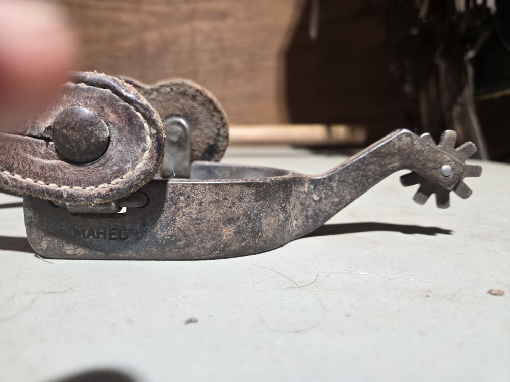 Ray Maheu western spurs