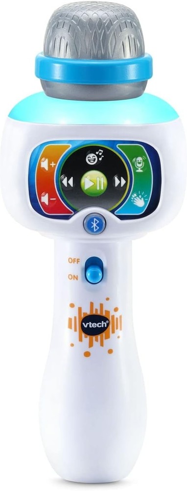 Interactive Kids Karaoke Microphone - Wireless, Bluetooth & 5 Voice Effects