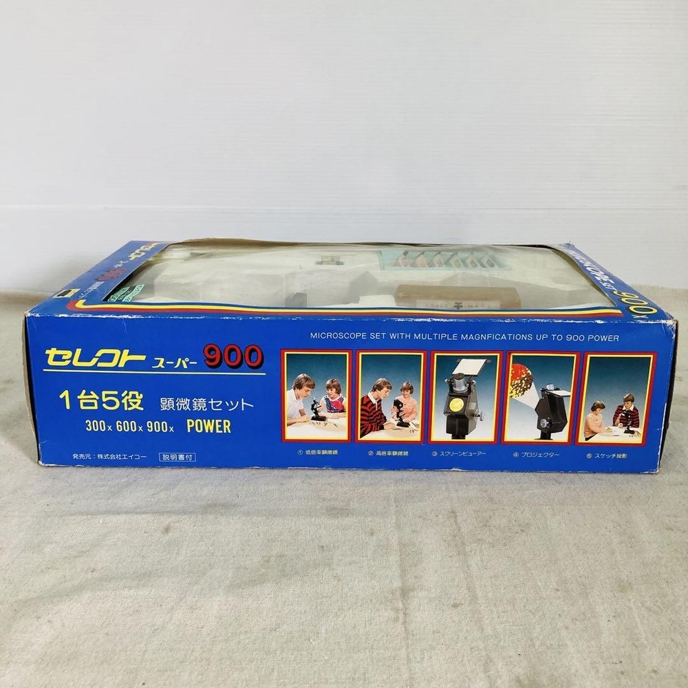 Power confirmed Retro Select Super 900 Microscope Microscope Set Eiko