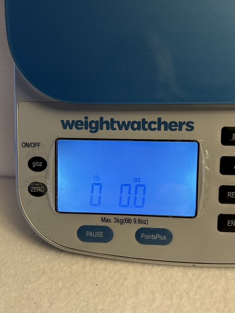 Weight Watchers Electronic Food Scale with Points Plus Values Database
