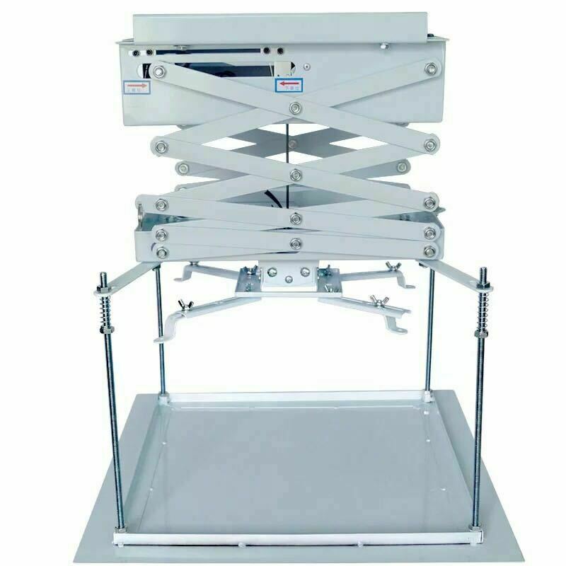 39in Electric Lift Ceiling Projector Bracket Hidden Projector withRemote Control