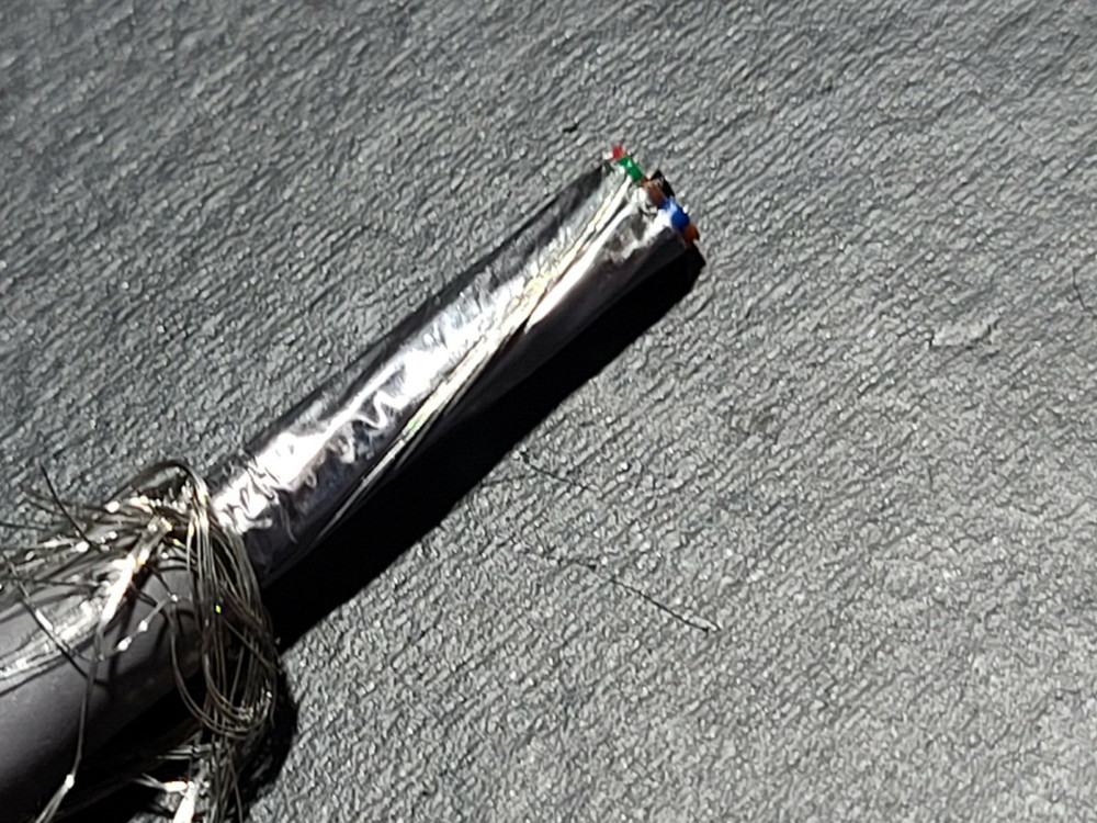 Alpha Wire 6345 22/9C Multi-Shielded Control/Communication Cable Gray /10ft