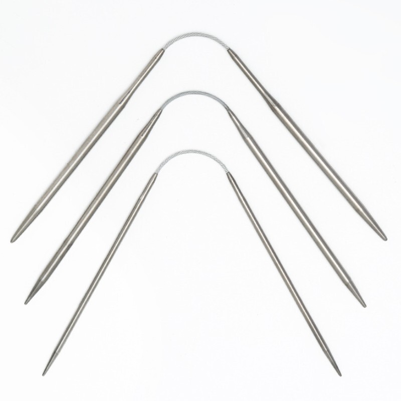 3 Pairs 4mm Mini Pointed Knitting Sweater Needle Set