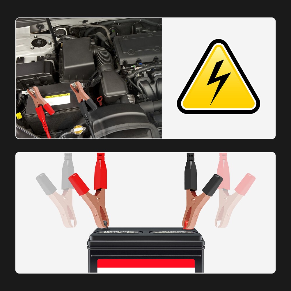 6V/12V/24V Car Battery SystemTester Auto Diagnostic Device 100-2000CCA Load Test