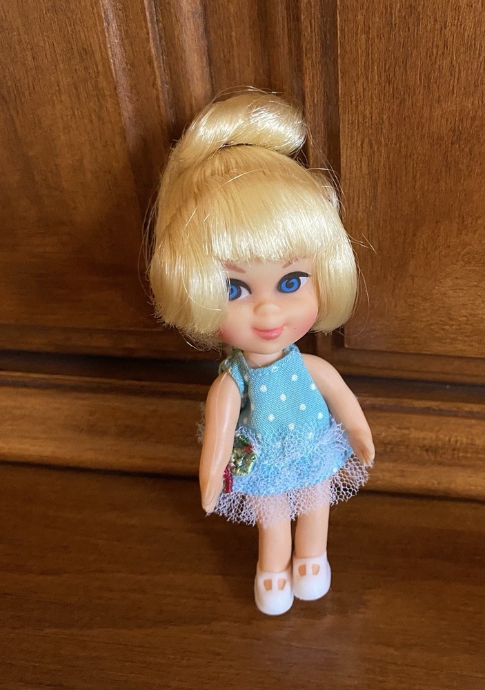 Mattel Liddle Kiddles Greta Griddle Kiddle Doll Set 1960’s