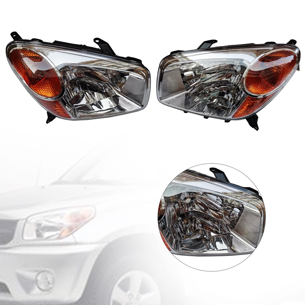 Halogen Headlights for Rav4 2004-2005 8110542280 Left Right