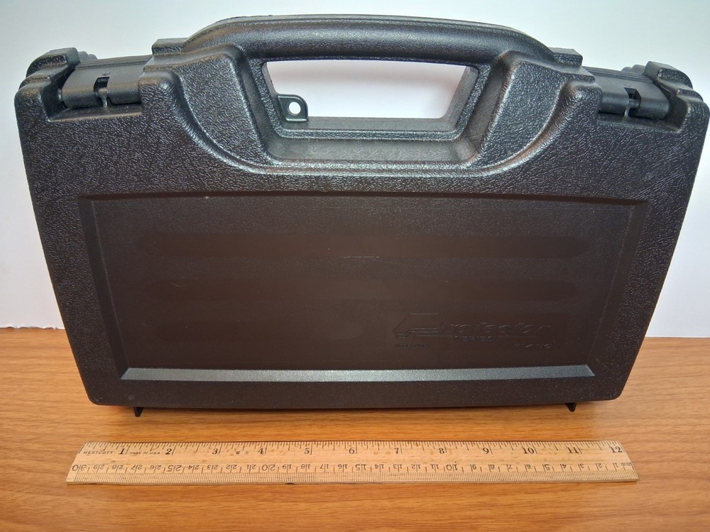 Plano Protector Series Black Pistol Case Hard Shell with Foam Padding 1403