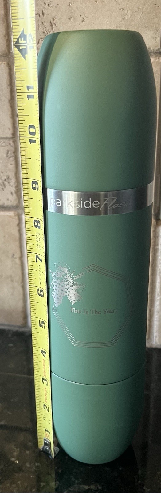 Parkside High Camp Flask 750ml Sage Green (New)