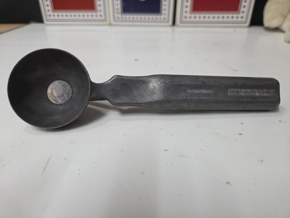 Vintage Push Button Ice Cream Scoop Buildit Engineering