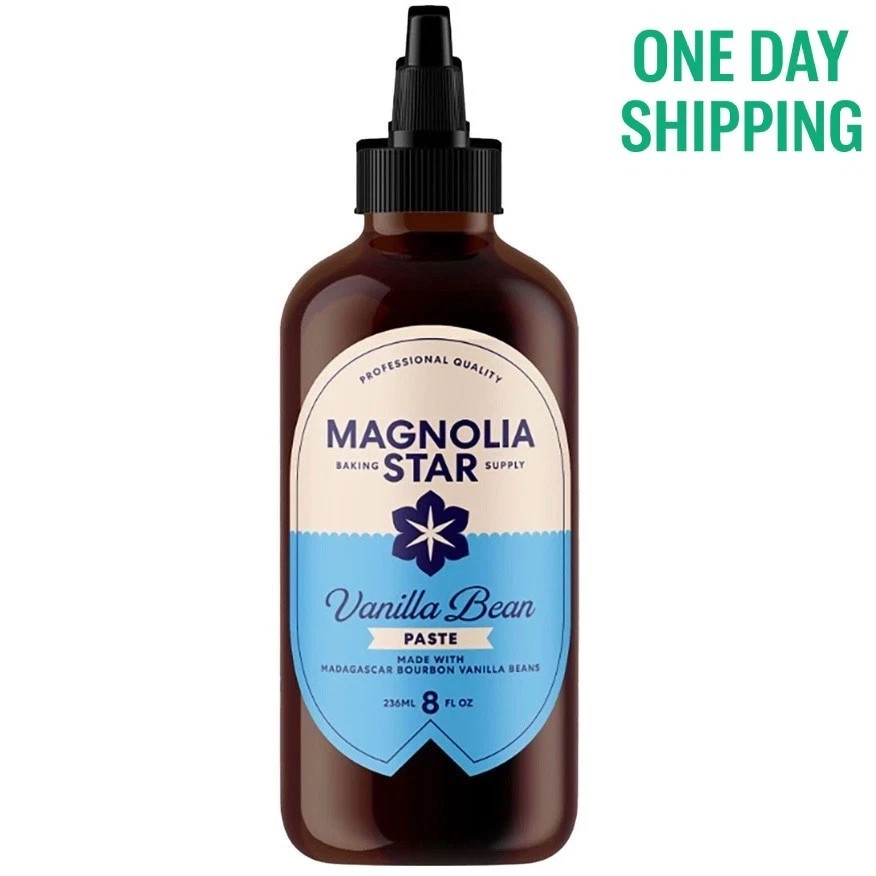 Magnolia-Star Vanilla Bean Paste Squeeze Bottle 8 fl oz Gourmet Baking