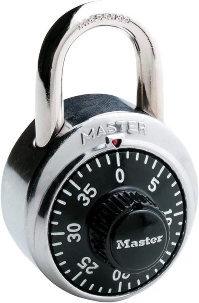 Master Lock 1500D Dial Combination Lock (Black)
