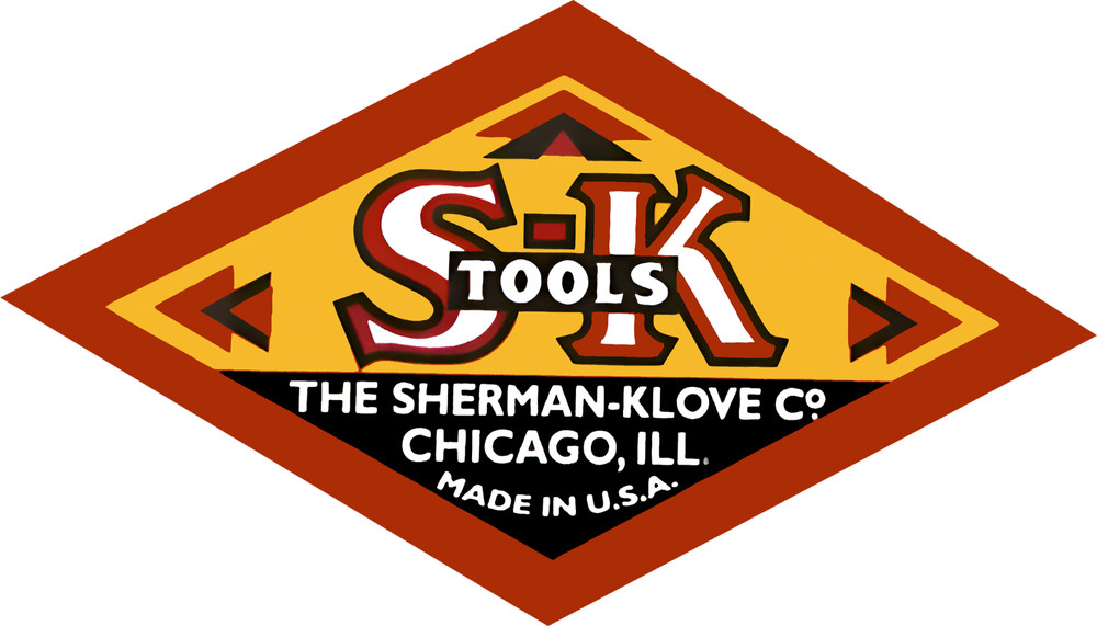 SK TOOLS 1940's Vintage Sticker Decal