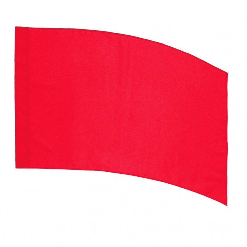 6' Silver Pole, Color Guard Flag, and Weights Package