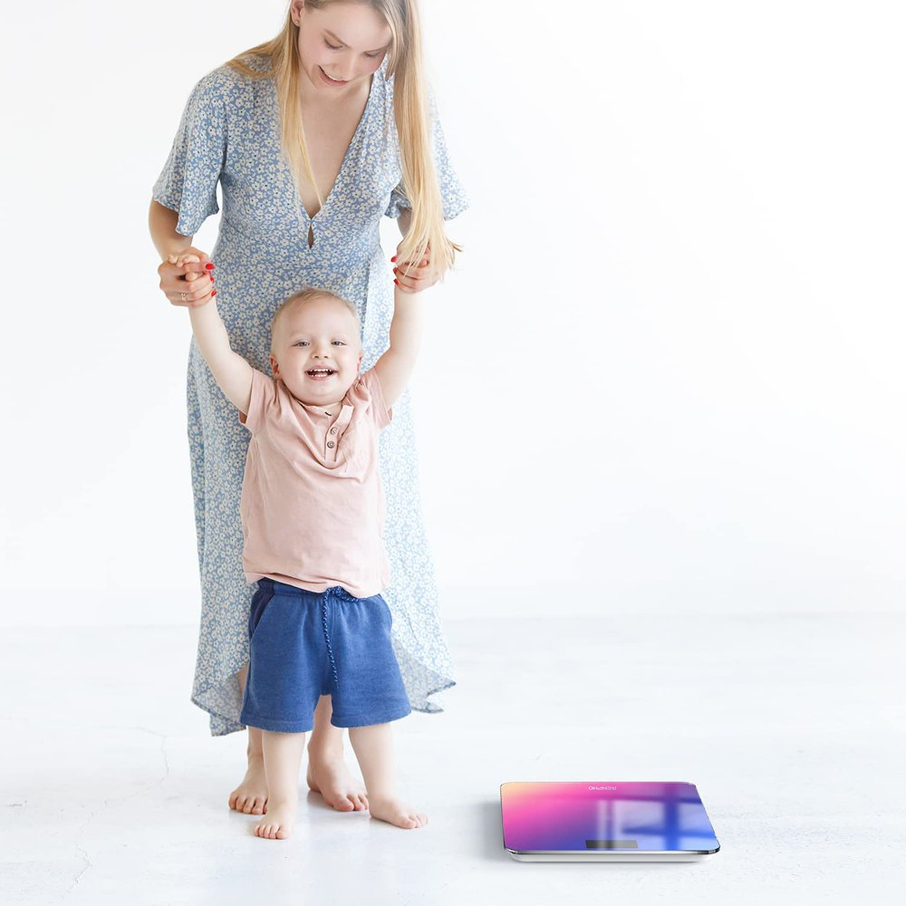 Highly Accurate Digital Body Weight Scale, 400 Lb, Gradient