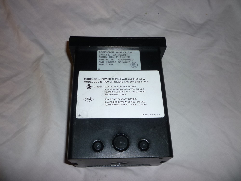 ROSEMOUNT ANALYTICAL SCL-P-014-M2
