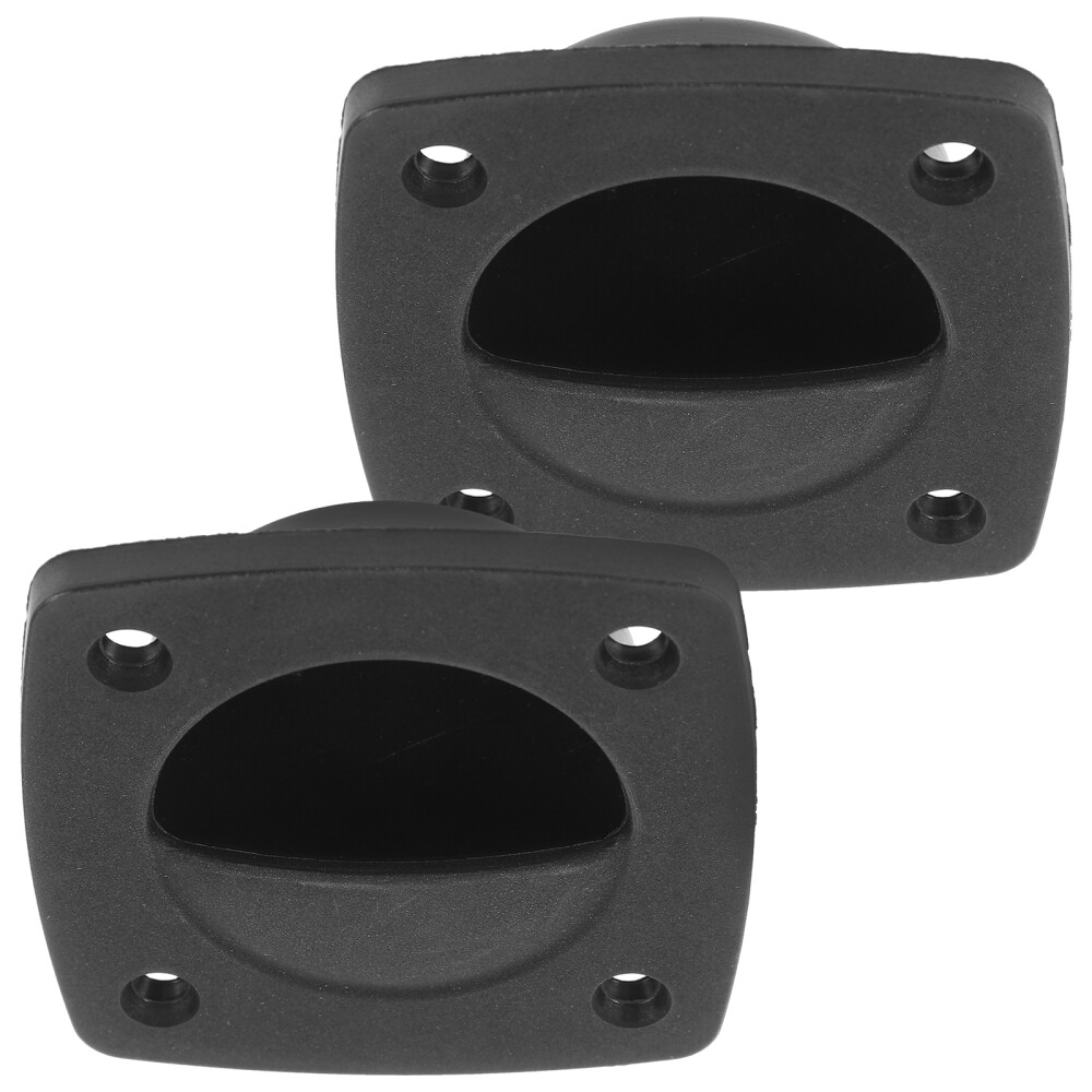 2pcs Marine Boat Flush Pulls Latch Plastic Recessed Hatch Pulls Buckle Boat