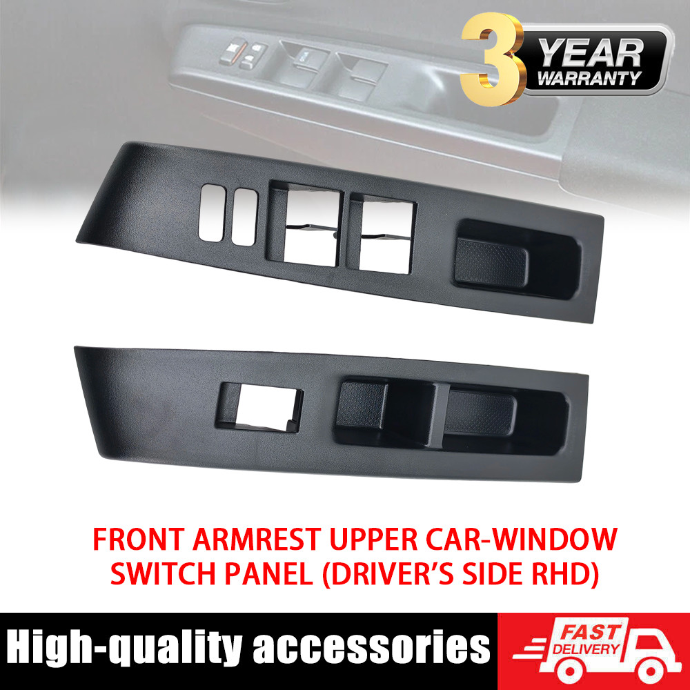 For Toyota Vitz 2010-2014 Front Left+Right Side Window Switch Panel Bezel RHD