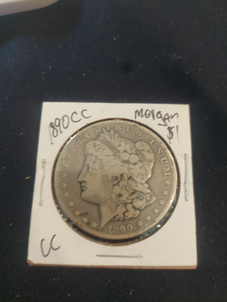 1890 CC Morgan Silver Dollar