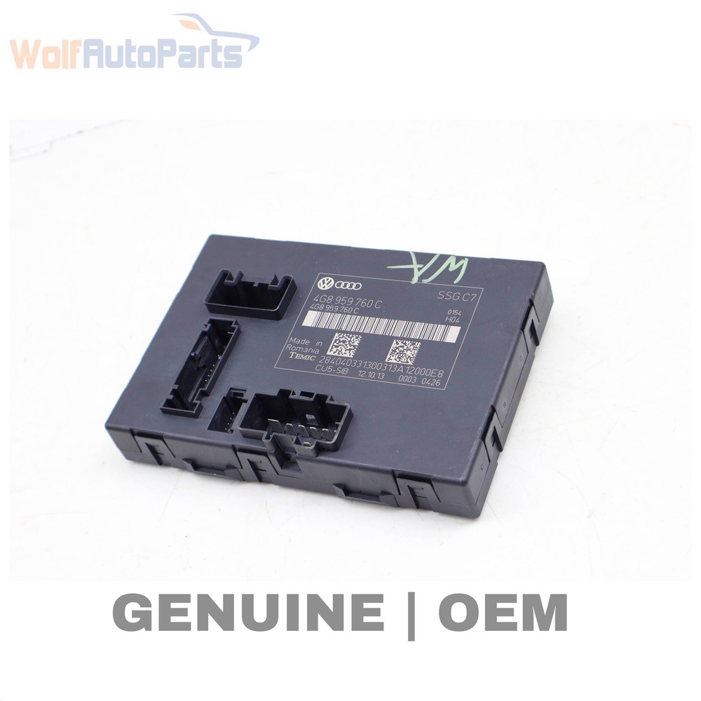 2013-2018 AUDI S6 C7 - Front SEAT / Backrest Adjustment Control Module