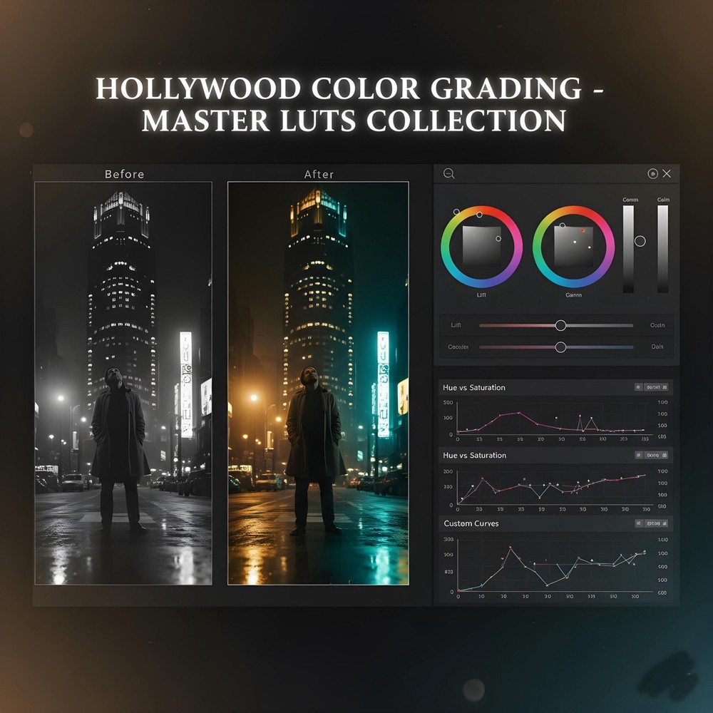12000+ DaVinci Resolve Transitions LUTs & FX Presets