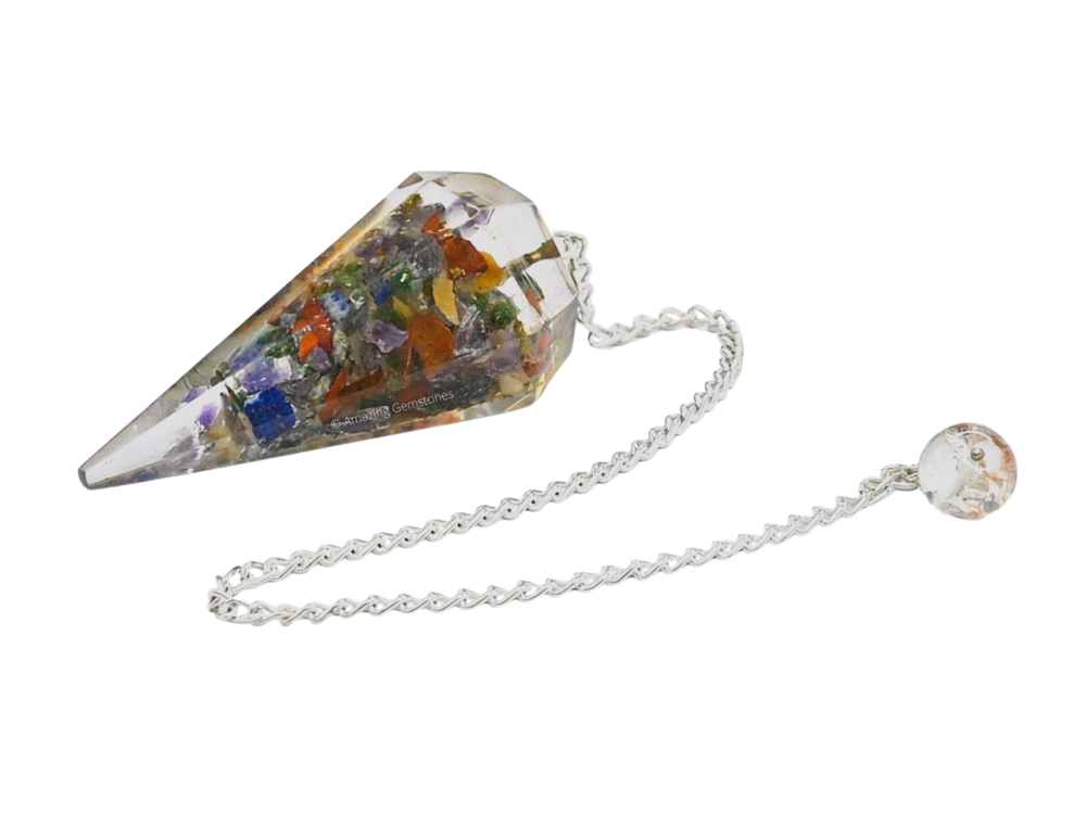 Multi Chakra Orgone Pendulum