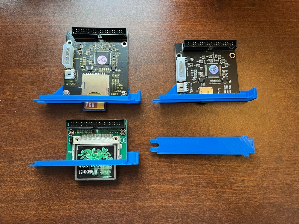 Microchannel / MCA bracket, microSD / SD to IDE, Compact Flash to IDE, SCSI2SD