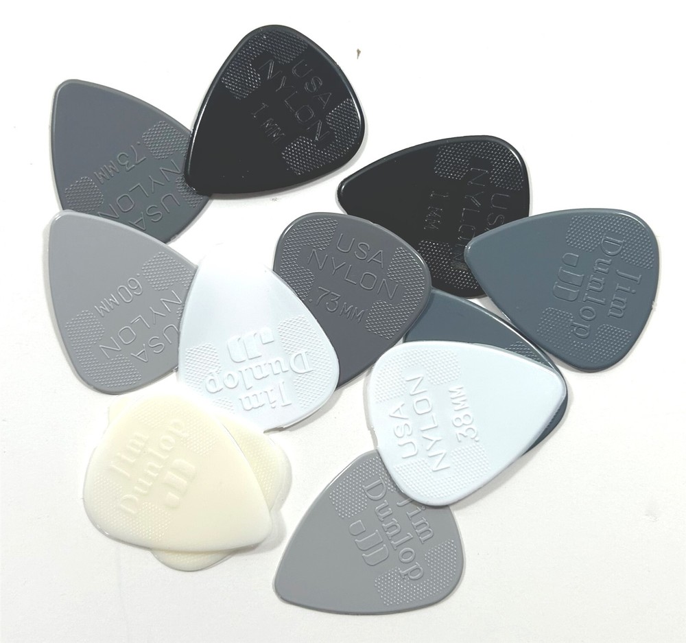 Dunlop Guitar Picks Nylon Variety Pack 12 Picks PVP44
