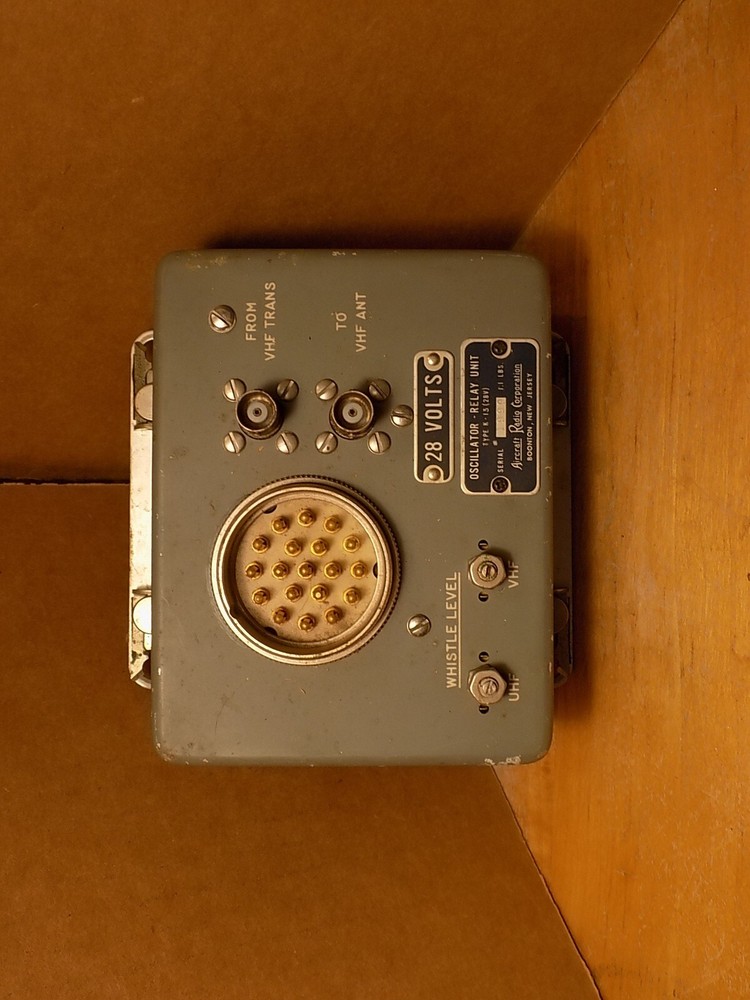 ARC Oscillator Relay Unit Type K-13 Used Untested