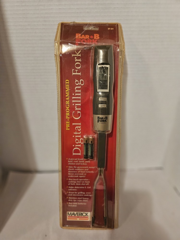 Grilling Fork Digital -- New old Stock -- Maverick Pre-Programmed