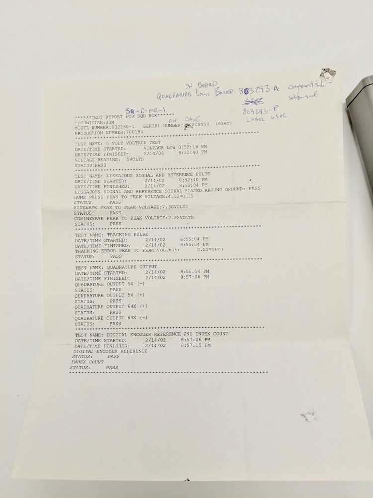 ANORAD SQ LOGIC SQ-D-MR-1 MODULE