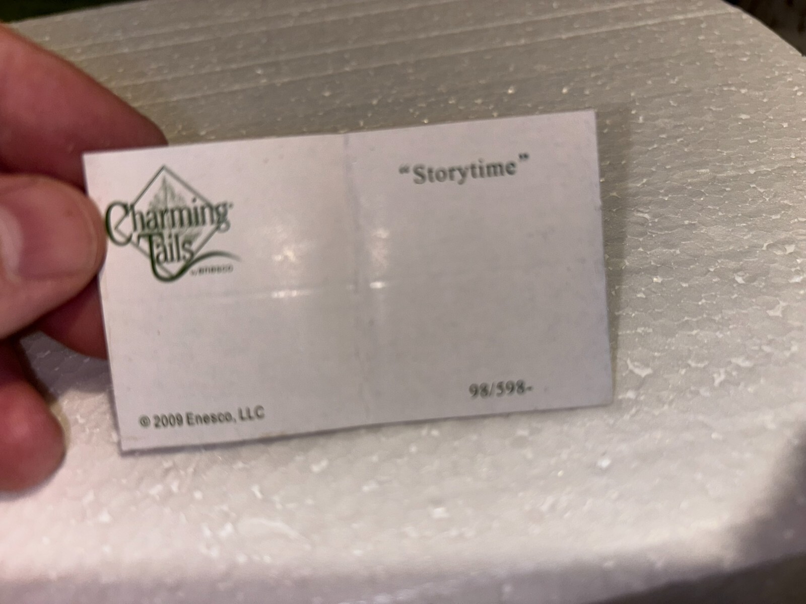 Charming Tails Storytime Figurine 98/598 Signed Dean Griff LE 300 NEW 6" RARE