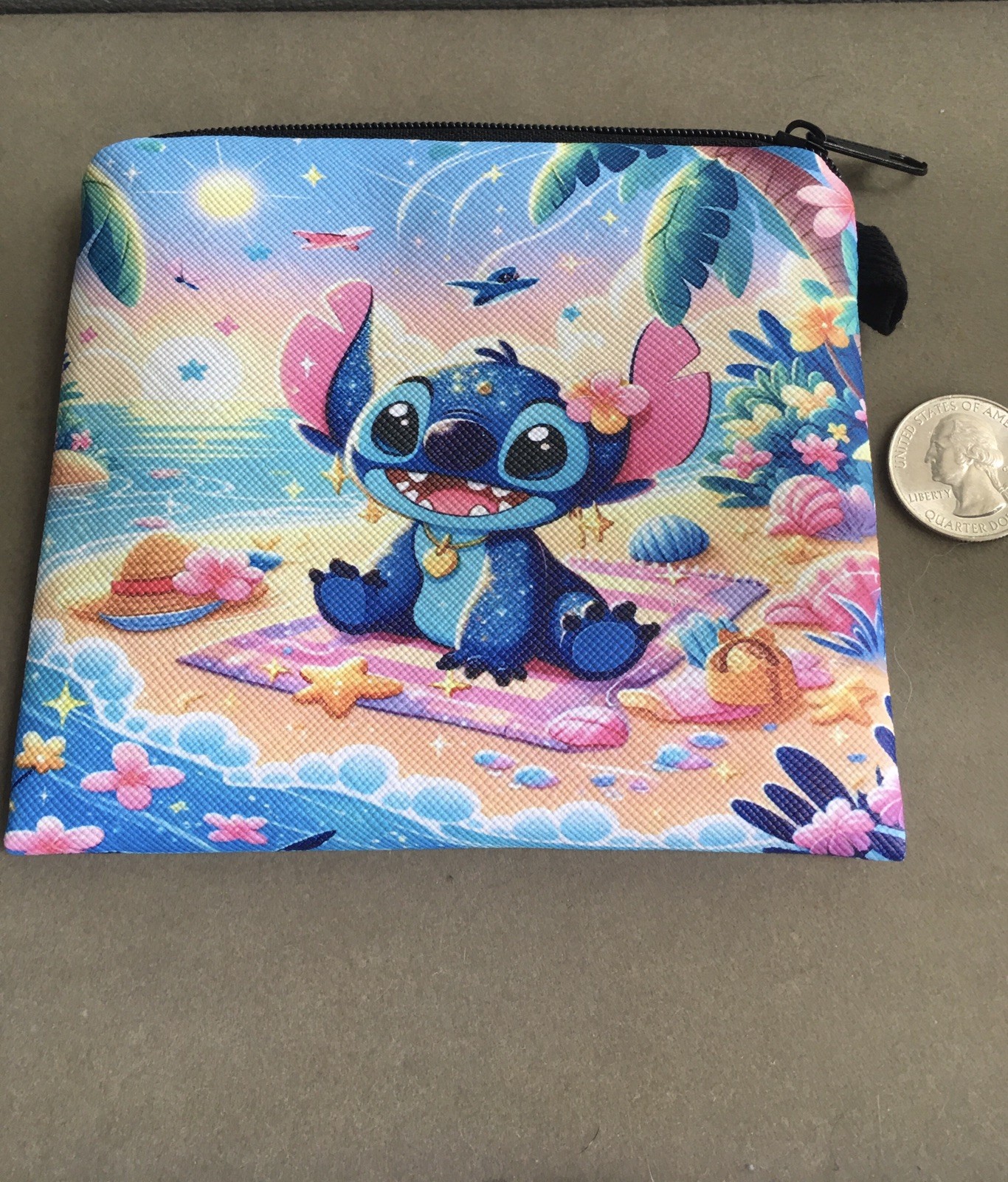 Disney Stitch coin purse pouch-NEW