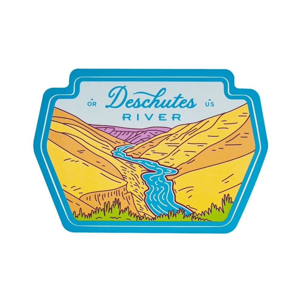Deschutes River Sticker Decal XV