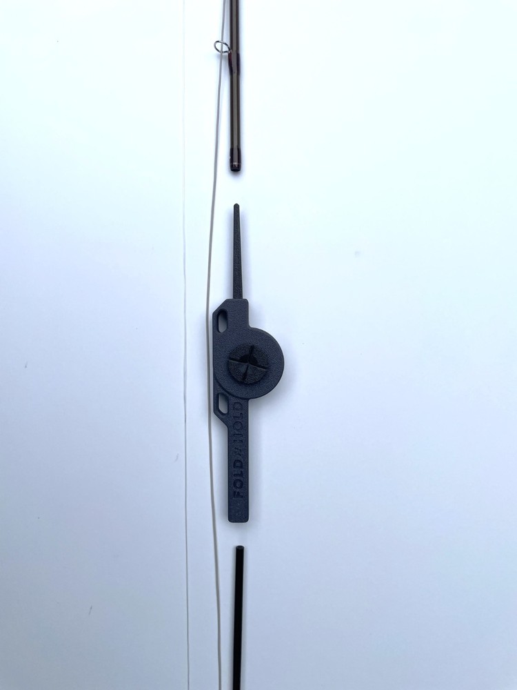 FOLD N HOLD - Safe & Simple Transport Solution for Rigged Fly Rods
