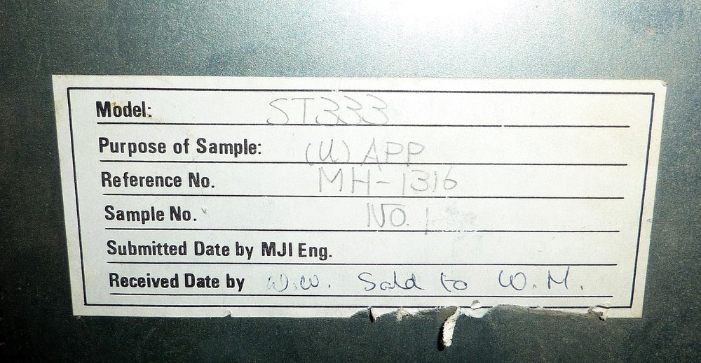Marantz ST-333 Synthesized Stereo Tuner Engineering Prototype