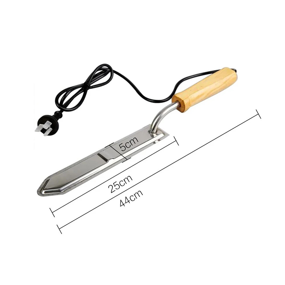 Heating Electric Bee Honey Knife Cutter Temperature Control Uncapping Scraper