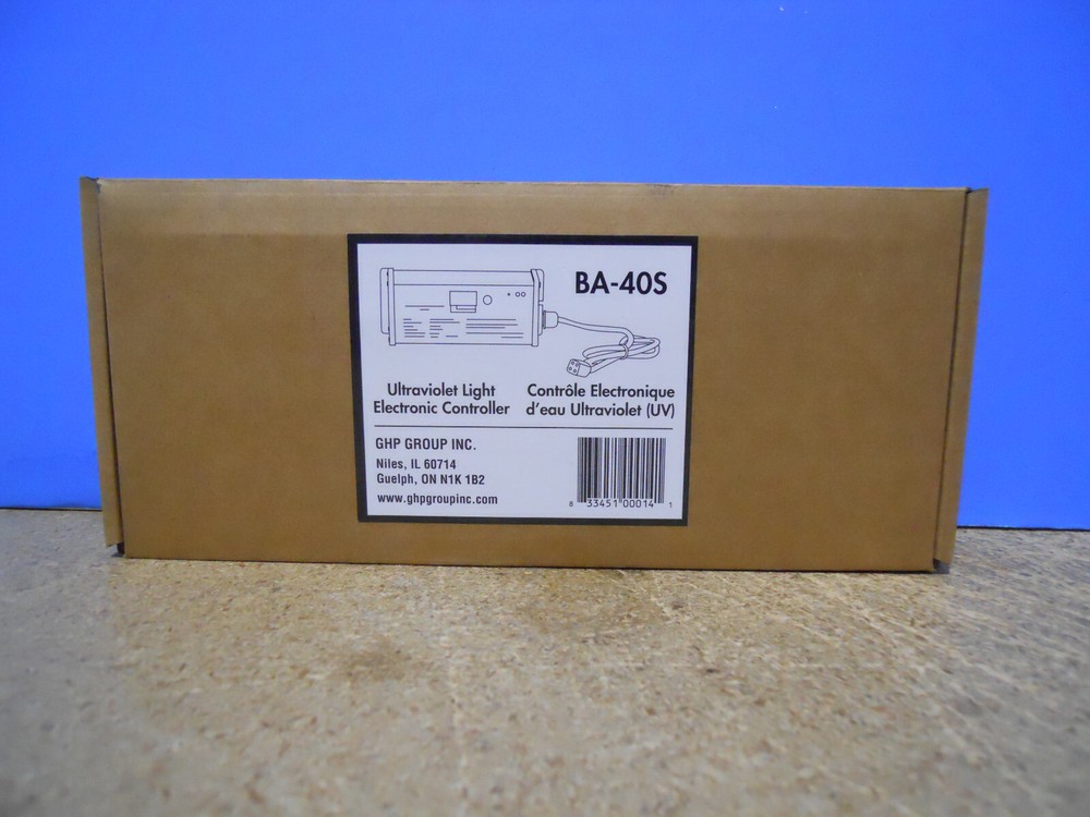 BA-40S Ultraviolet Light Electronic Germicidal Controller for Water Disinfection