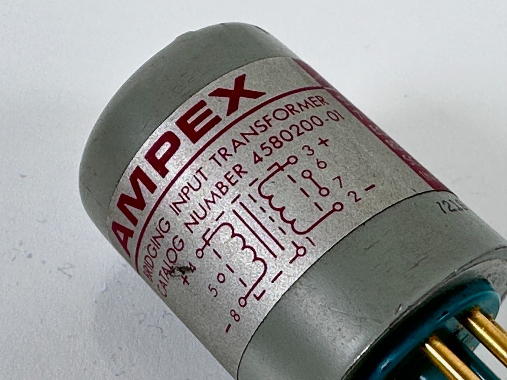 AMPEX 4580200-01 Matching Input Transformer 440 Tape Recorder