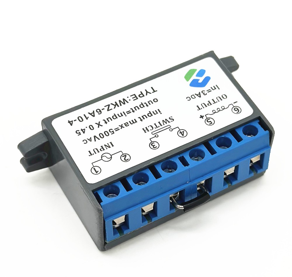 TYPE: WKZ-6A10-4 input max=500VAC output=input×0.45 IN=3ADC rectifier module