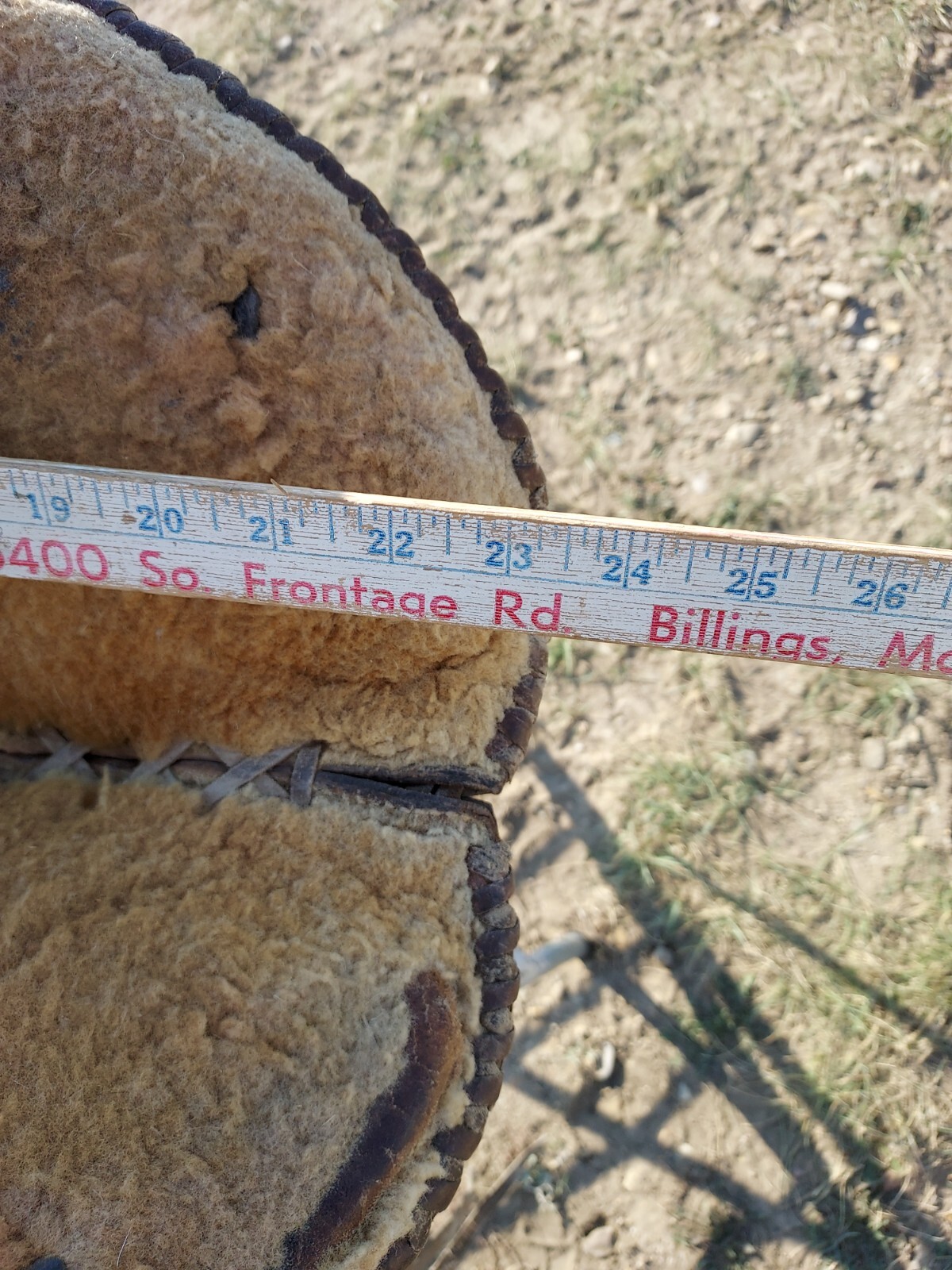 Vintage Whitney Maker Saratoga Wyo. - 14" Saddle - Heiser Fender