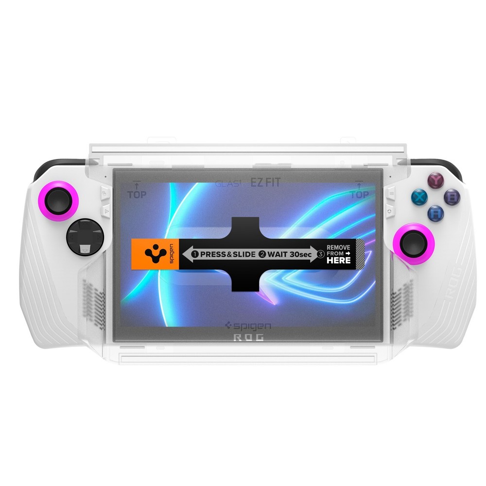 For ASUS ROG Ally 2023 | Spigen GLAS.tR EZ Fit Screen Protector 2 Pack