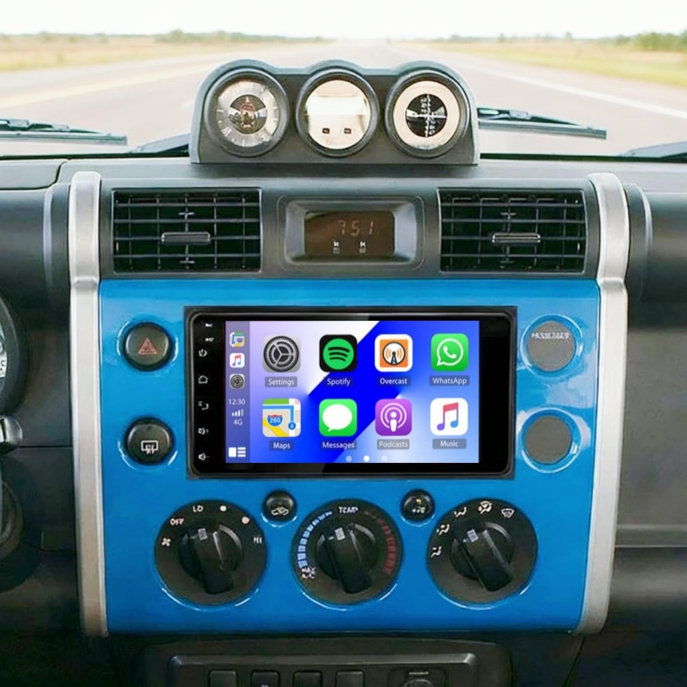 FJ Cruiser 2003-2010 Car Stereo Wireless Carplay Android Auto GPS Backup Camera