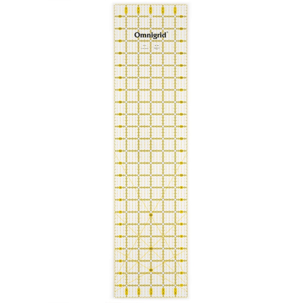 Omnigrid 6" x 24" Rectangle Quilting and Sewing Ruler