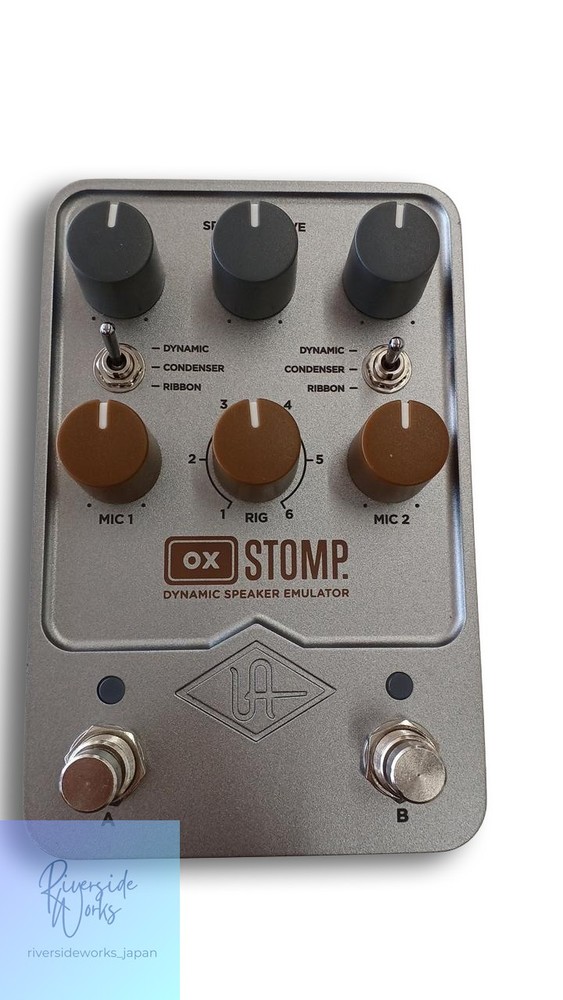 UNIVERSAL AUDIO OX Stomp Cabinet Simulator Pedal JP