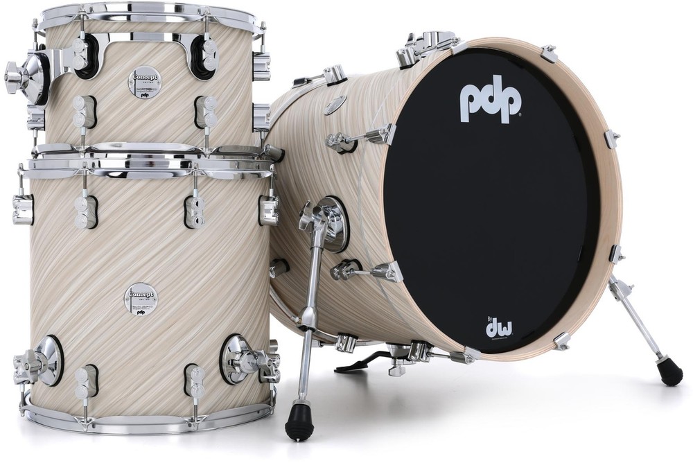 PDP Concept Maple Bop 3-piece Shell Pack - Twisted Ivory