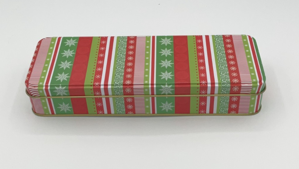 Christmas Cookie Candy Tin