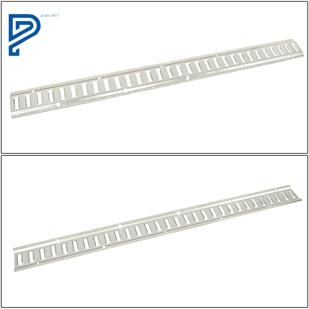 4 Pack 5' E Track Tie Down Rail Kit For Truck Trailer Cargo Van Utility