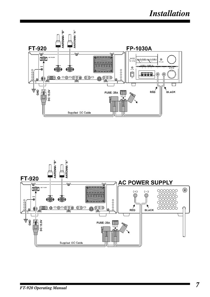 Yaesu FT-920 — OPERATING MANUAL Guide Documentation — 98 Pg — Half Size 5.5x8.5