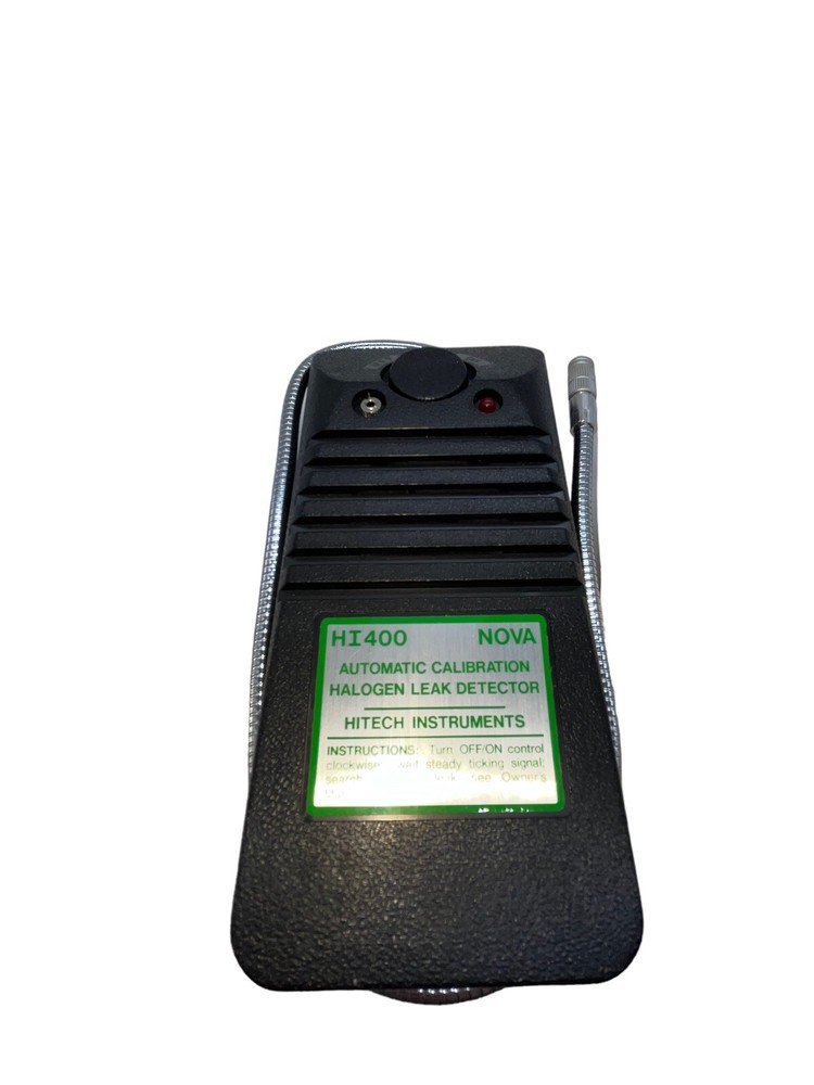 NOVA Halogen Leak Detector hitech instruments HI-400